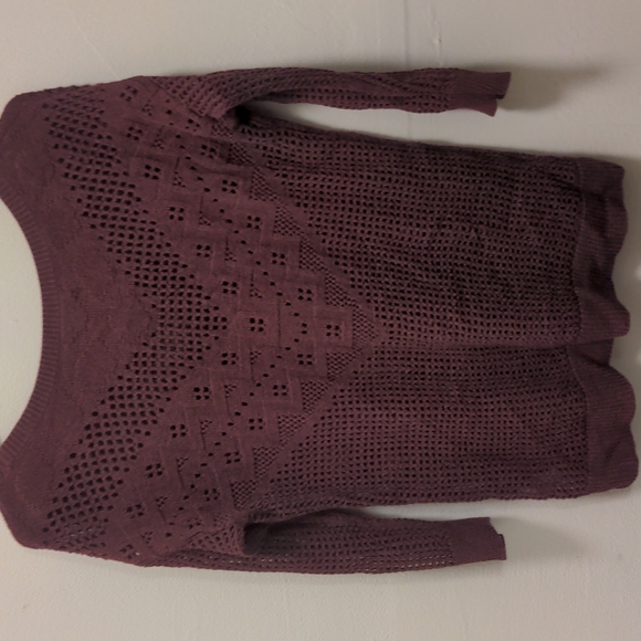 Ruby Open Knit 3/4 Sleeve Sweater - Picture 9 of 12